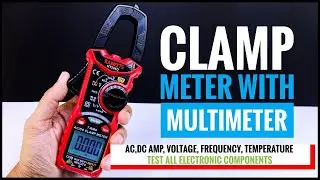 KAIWEETS HT206D Digital Clamp Meter Review | What you can do with a clamp meter