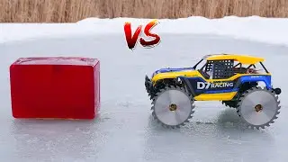 Experiment: Monster Truck vs XXL Jelly
