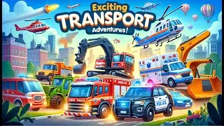 Specialized transport & Special vehicles | ABC | Vocabulary | Alphabets