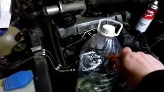 Запуск дизеля ALH вручную регулируя ТНВД