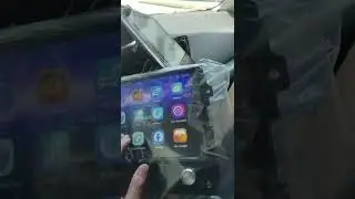 Belsee 13.3" Big touch screen Radio Head unit testing for Toyota FJ Cruiser