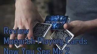 [Review] Monarch Playing Cards // Black Monarch // Now you see me 2 // Theory 11