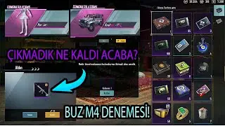 KORE DEĞİL GLOBAL! BUZ M4 ÇIKARTMAYI DENEDİK! PUBG MOBİLE