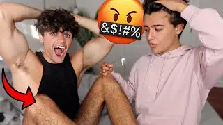 GIVING MY BOYFRIEND A WAX (Gay Couple Edition)