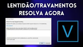 SOLUÇÃO DEFINITIVA PARA A LENTIDÃO TRAVAMENTO DO SONY VEGAS