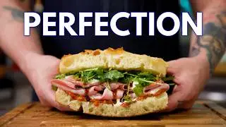 This is how I made the BEST Focaccia Sandwich you've ever had