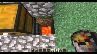 Minecraft Builds - Trash Can and Smelting Factory
