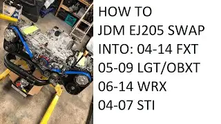 How To Jdm Engine Swap Any Single Avcs Subaru! WRX, STI, FXT, ETC