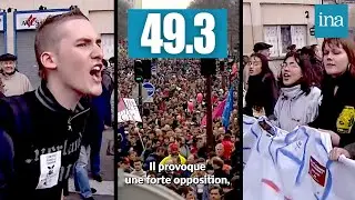 La "saga" du CPE, passé au 49-3 puis enterré | Archive INA