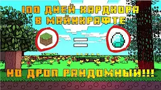 100 ДНЕЙ ХАРДКОРА С РАНДОМНЫМ ДРОПОМ | ЧИЛЛ СЮРВИВАЛ