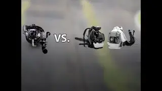 7hp Umount Blower vs Backpack Blower
