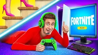 Я построил Секретную Игровую Комнату, чтобы Спрятаться от Мамы от Multi DO Smile