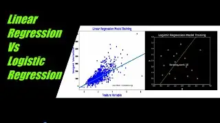 Linear Regression vs Logistic Regression example in Machine Learning