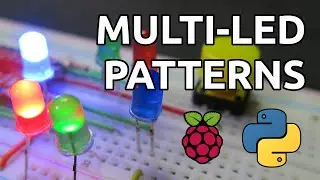 Multi-LED Patterns With Raspberry Pi GPIO and Python (Project Idea)