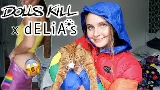 Dolls Kill x Delias TRY-ON HAUL (◕ᴗ◕✿)