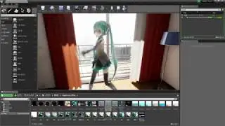 [UE4.21] Unreal Engine 4에 MMD 불러오는 방법