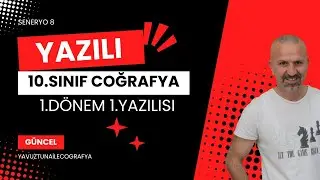 10 SINIF COĞRAFYA 1.DÖNEM 1.YAZILISI #yazılı #yazılıyahazırlık #coğrafyayazılısı #yazılıvideolar