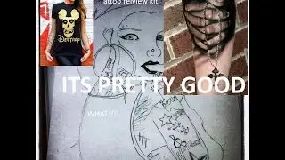 Dragon Hawk Tattoo Kit Unboxing review