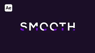 Text animation after effects tutorial | Smooth Writing style