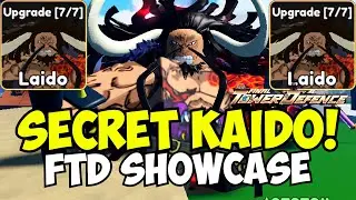 Free Secret Unit KAIDO is OP! | Final Tower Defense Showcase