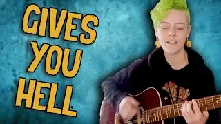 The All American Rejects - Gives You Hell Acoustic Cover