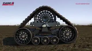 Как работают гусеницы трактора Case IH Quadtrac?