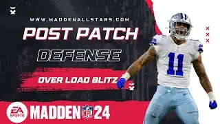 New Post patch HEAVY BLITZ  No loop Defense!  Madden 24