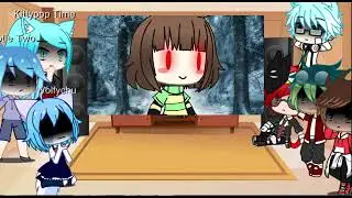 gachatubers react [Spooky Scary Skeletons] meme