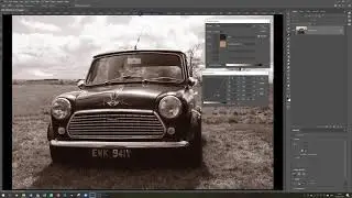 Black & White using Quad Toning in Photoshop