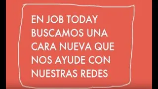 Buscamos la voz de JOB TODAY