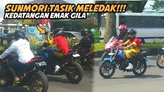 Sunmori bareng emak gila langsung pecah🔥 || Motovlog pemula