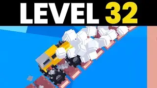 Fancade Drive Mad - Level 32 (Avalanche) Gameplay Walkthrough