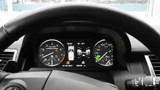 Range Rover Sport L320 цифровая приборная панель