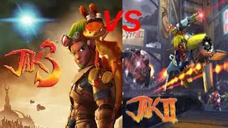 Jak II VS Jak 3 Map Comparison