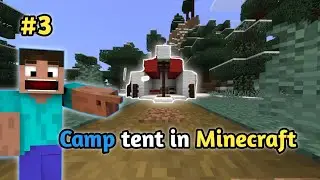 Minecraft: Simple Tent Tutorial (How to Build)