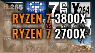 Ryzen 7 3800X vs Ryzen 7 2700X - 15 Tests 🆕 – Which is better?
