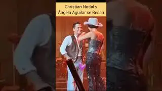 Christian Nodal y Ángela Aguilar se Besan #angelaaguilar