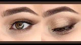 Cat eye makeup for the day in 3 minutes. Life hack.
