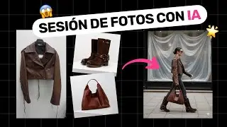 Sesión de fotos de moda con IA — Sin modelos, sin estudio