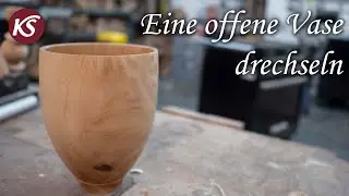 Basic knowledge of woodturning 10/11 Turning an open vase