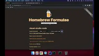 How to Install Visual Studio Code  in mac m1 silicon