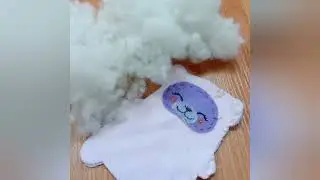 Шьем с девочками: мишка из флиса