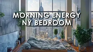 Good Morning Energetic Wake Up with Jazz & Blues New York Bedroom Morning