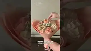 Сборка зефирного букета с основой Ø 20 см                         Обучение 