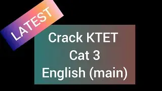 KTET English (Main)