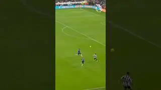 Almiron with the run, Willock with the finish!