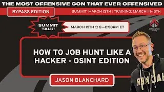 How to Job Hunt Like a Hacker - OSINT EDITION