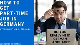 PART-TIME JOB IN GERMANY| #studentlifeingermay