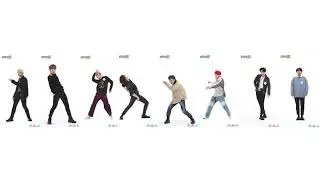 ATEEZ WONDERLAND all members fancam in one screen
