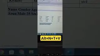 Convert text to table #shorts #excel
